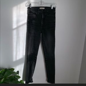 ISO Rivet & Thread ultra high rise black jeans